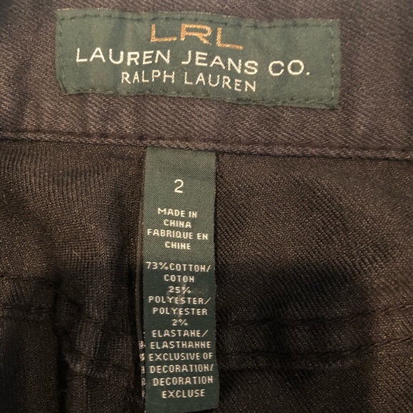Lauren Ralph Lauren Gray Jeans Size 2 - Picture 5 of 6